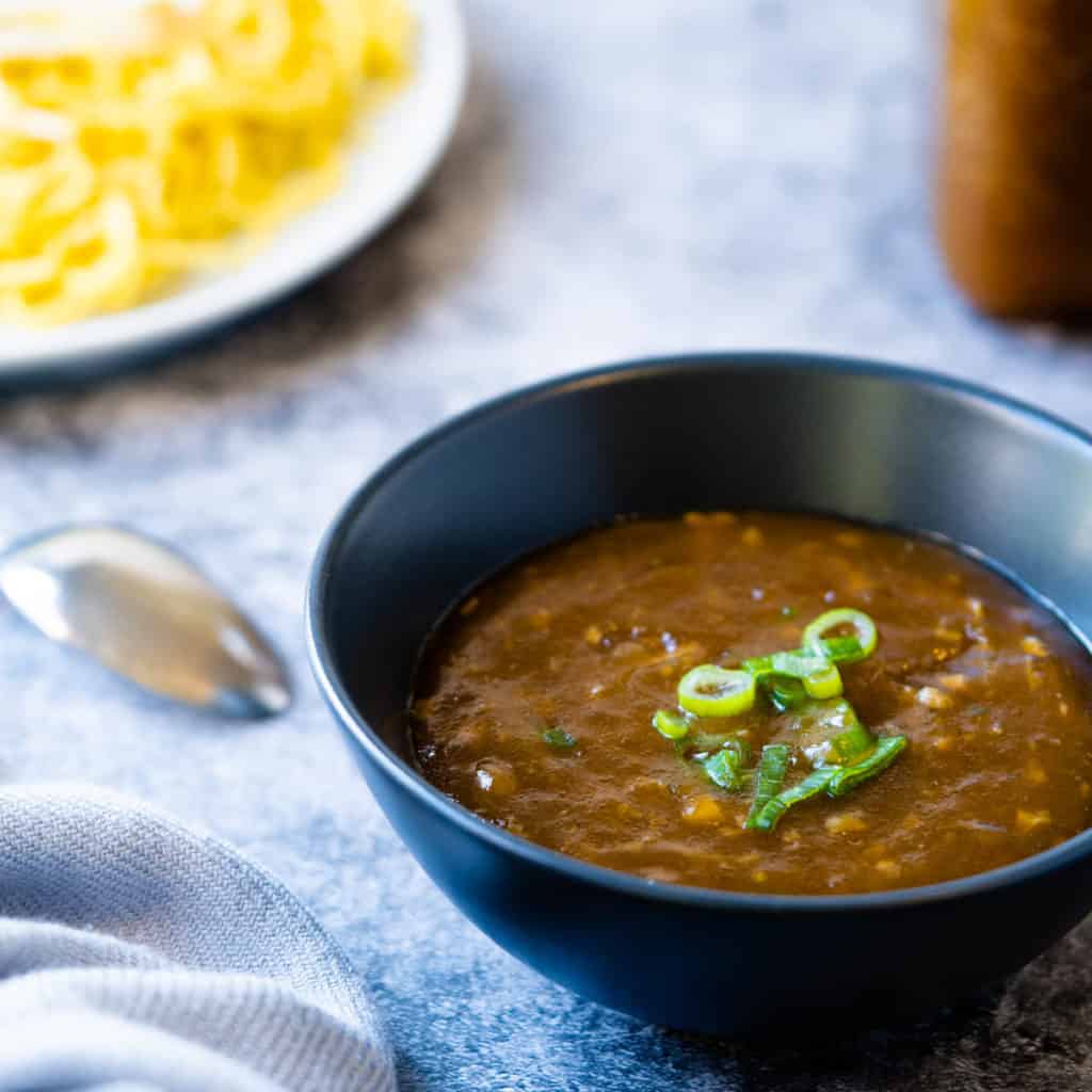 Chinese Brown Sauce in a bowl.