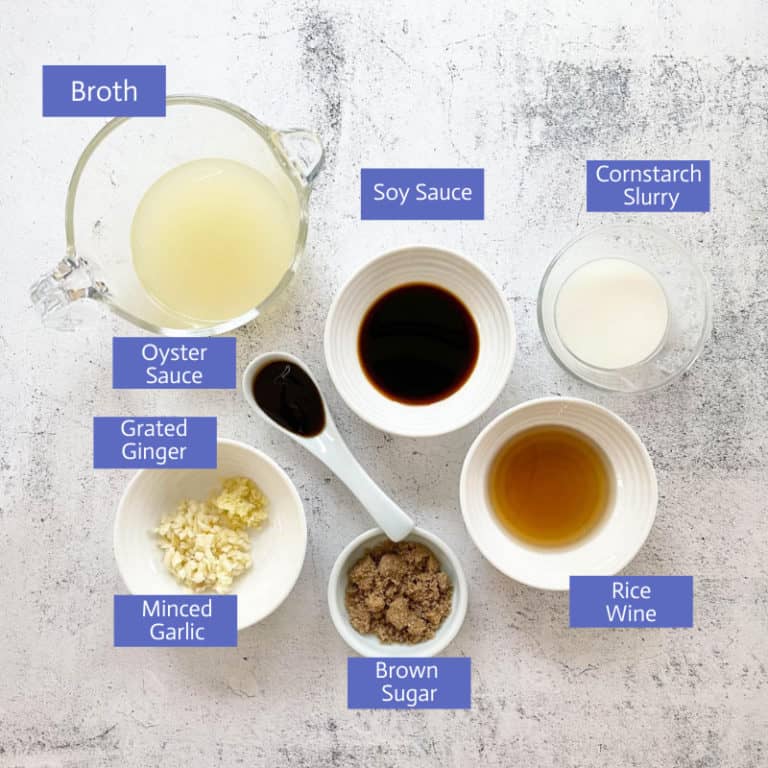 Chinese Brown Sauce with Garlic (Authentic Stir Fry Sauce) Busy But