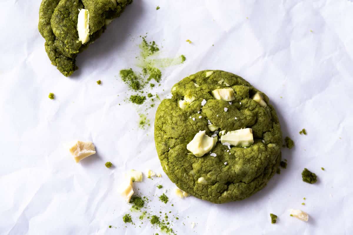 Best Chewy Matcha Cookies with White Chocolate Busy But Cooking